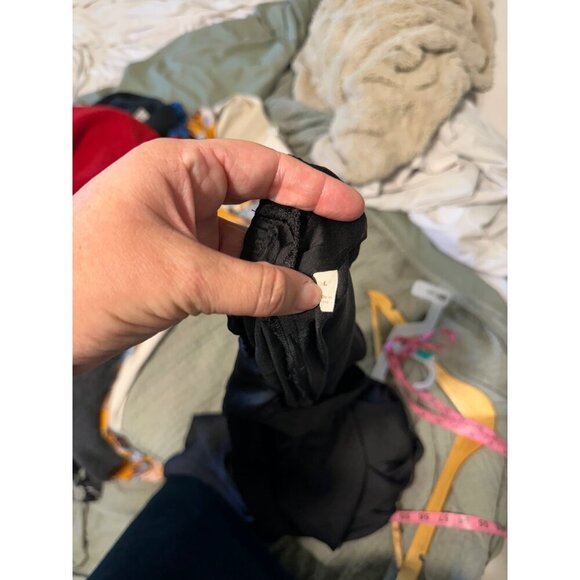 Soft Surroundings Black Perfect Palazzo Wide Leg Scandi Girl Pants - Picture 13 of 14